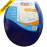 Assento Oval Std Plastico Azul Soft Tpj/as*az11 Astra
