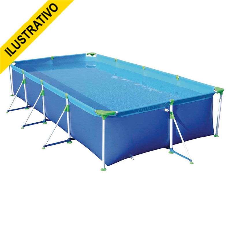 Piscina Plastica Retangular 6200l Premium 1025 Mor Piscina Plastica Retangular 6200l Premium 1025 Mor