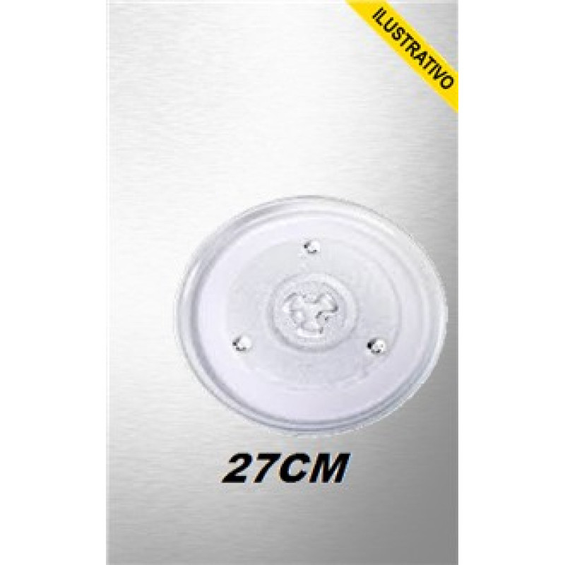 Prato Microondas 27cm Consul Cms25 Abanas V.boas