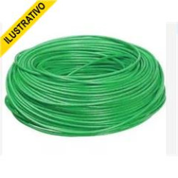 Fio Cabinho Bitolado 02,50mm (rolo-100) 1linha Verde