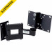 Suporte Tv Articulado 10/50 Preto Slim Lcd30 Sufort