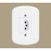 Tomada Blanc+ C/placa 1 Secao 20a 3p 3916 Fame