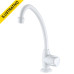 Torneira Cozinha Mesa Movel Alta 1167 F27 Abs Branca Fatti Fortti Lorenzetti