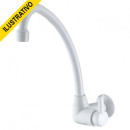 Torneira Cozinha Parede Movel Alta 1168 F31 Abs Branca Bric Fortti Lorenzetti