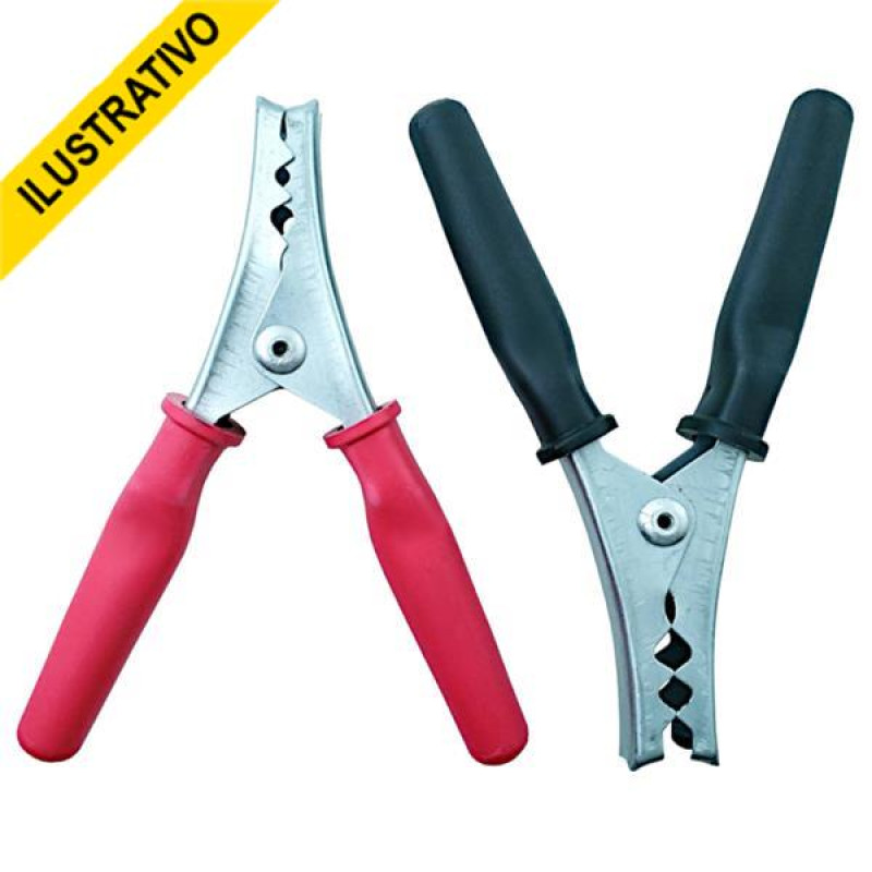 Garra Jacare Grande 17cm Preto 71130 Fc
