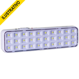 Luminaria Emergencia 30 Leds Bateria Multimarcas