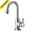 Torneira Lavatorio Mesa Movel Alta 1195 F31 Abs Cromada Bric Lorenzetti