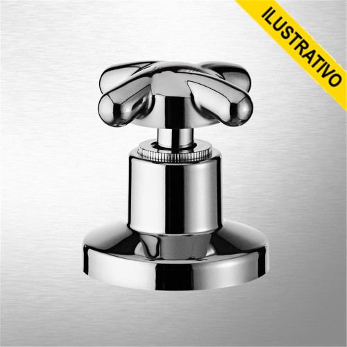 Acabamento Pressao 3/4 Cr Brio 4901 F34 Lorenzetti