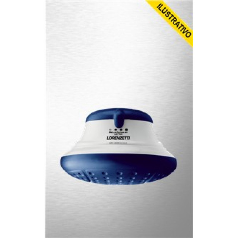 Chuveiro 127v Convencional Bella Ducha Mecanico 4 Temperaturas Azul 5500w Lorenzetti