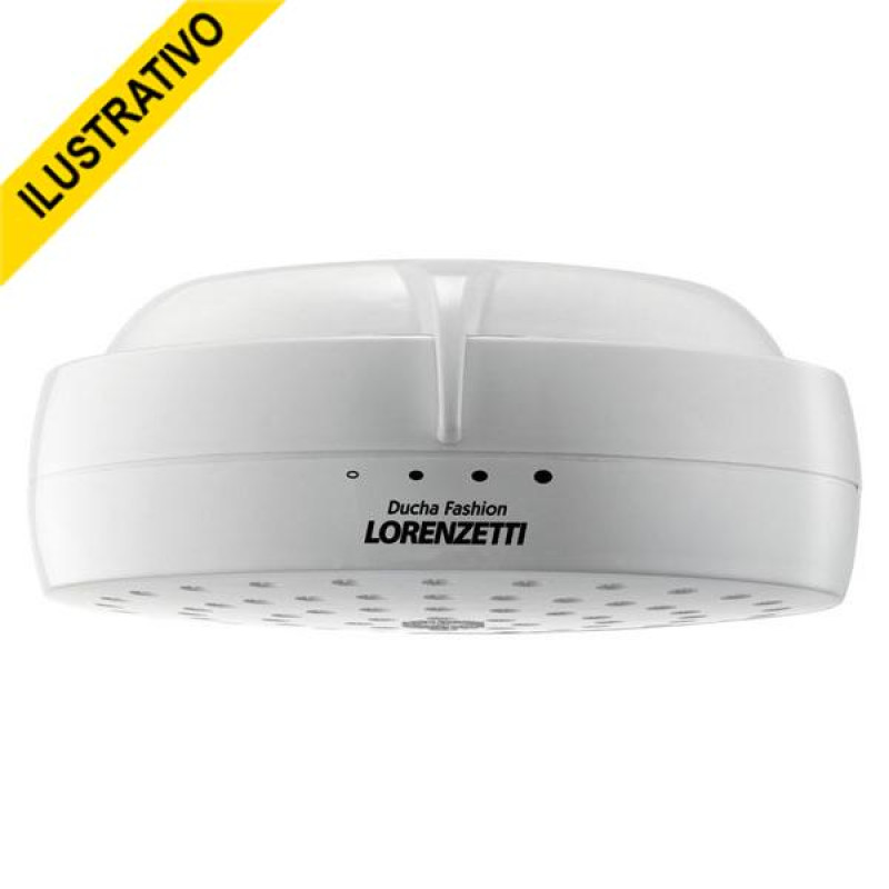 Chuveiro 127v Convencional Ducha Fashion Mecanico 4 Temperaturas Branco 5500w Lorenzetti Chuveiro 127v Convencional Ducha Fashion Mecanico 4 Temperaturas Branco 5500w Lorenzetti