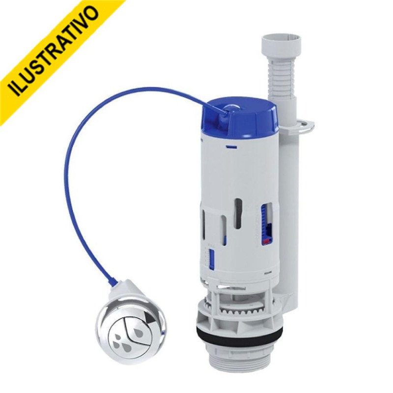 Mecanismo Saida Universal Dual Flush 9555/9455 Censi