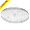 Forma Pizza C/furo Aluminio N.30 829 Abc