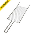 Grelha Churrasco 02 Parrilla 3102 20x44 Mor