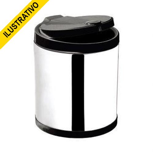 Lixeira Banheiro Click Inox 02,5l 3506 Viel
