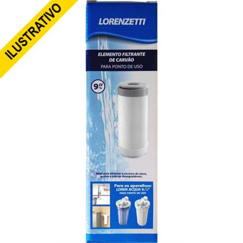 Refil 09.3/4 Polegadas Carvao Ativado 7411313 Pou Lorenzetti