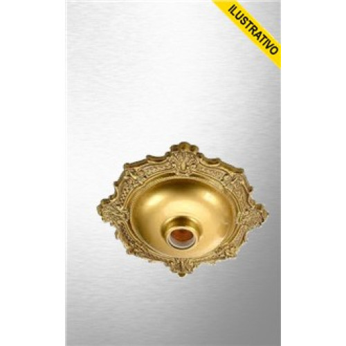 Plafon Plastico Bronze Bvc 857002 Pavilonis