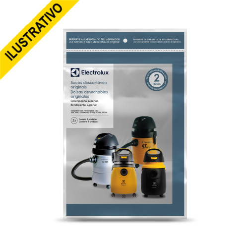 Saco Descartavel Aspirador Po Wap A20/cse20  Original Eletrolux 1358 Versatil