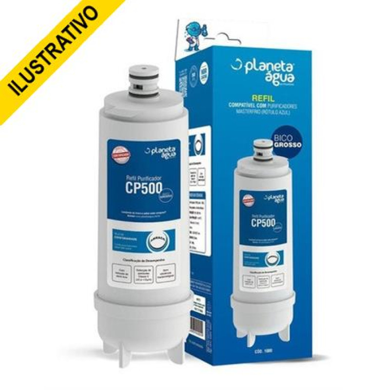 Refil Purificador Masterfrio Azul Cp500 1080 10005 Planeta Agua Refil Purificador Masterfrio Azul Cp500 1080 10005 Planeta Agua