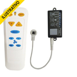 Controle Remoto P/ventilador Teto Qv40 Qualitronix