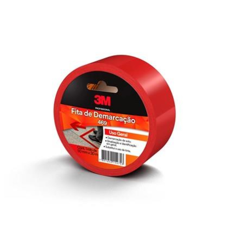 Fita Demarcar Solo 50x30 Vermelho Hb004531834 3m