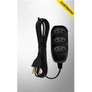 Extensao Eletrica Tripla 10a 3p Cabo Pp Chato 5mt Preta 171002 Ilumi