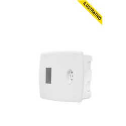 Caixa Embutir P/disjuntor C/tomada 20a 62063 Ilumi/2915 Perlex