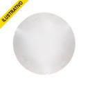 Plafon Jurere 1xe-27 Redondo 25cm Vidro Fosco 2040020 Taschibra