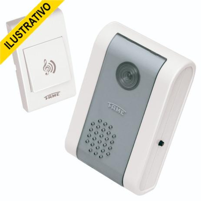 Campainha Musical S/fio 127v 3296/3298 Fame
