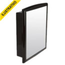 Armario Banheiro Preto 10019 Dual