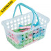 Cesto C/ Prendedores Roupa Maxi 36pcs 6072 Mor