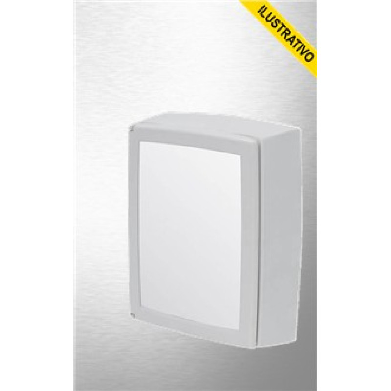 Armario Banheiro Plastico 01 Porta Sobrepor 30x37x11 A52 Br1 Astra