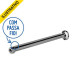 Braco Para Chuveiro Plastico 37cm Cromado C/passa Fio 40900 Duda
