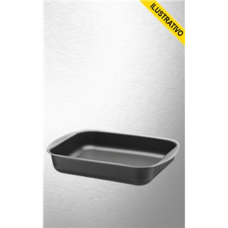 Tabuleiro Retangular Antiaderente Baixo Brasil 20053/022 Tramontina