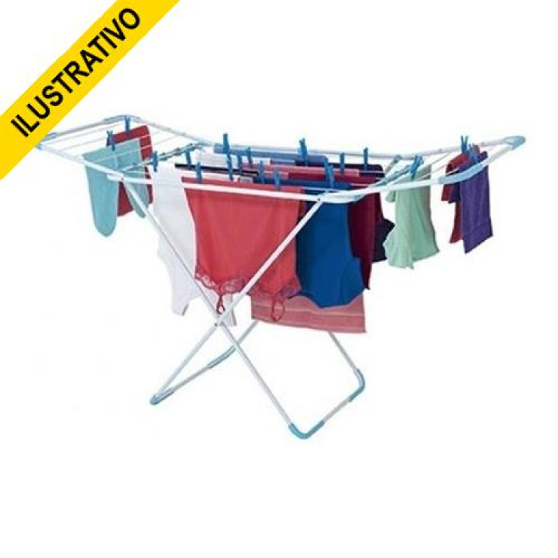 Secador Chao 1,53x0,56 (0,90) C/abas Epoxi Lovely Azul 6014 Mor