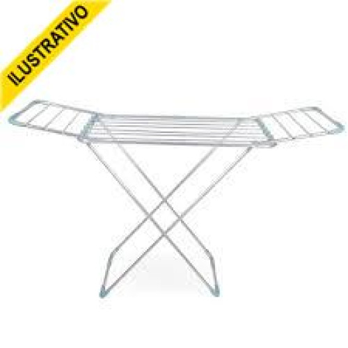 Secador Chao 1,53x0,65 (0,90) C/abas Aluminio Lovely Azul 6042 Mor