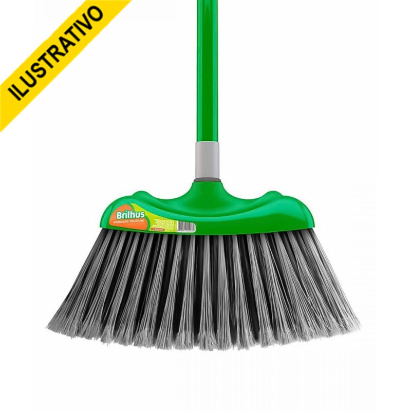 Vassoura Uso Interno Piacava Sintetica 30cm Multimarcas