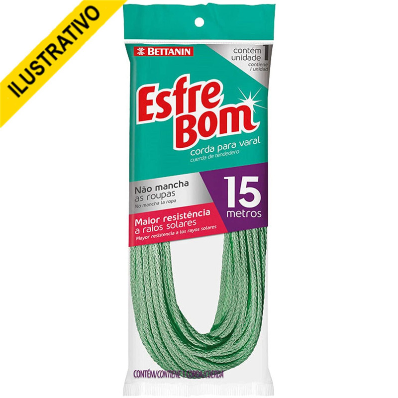 Corda Varal Sek 15m 3215 Bettanin Corda Varal Sek 15m 3215 Bettanin