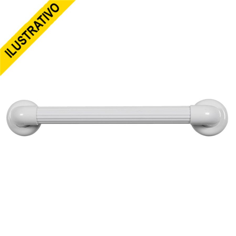 Alca Apoio 40cm Plastica Branca Bp36/4 Br1 Astra