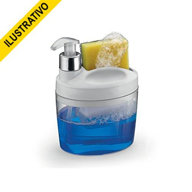 Porta Detergente/bucha Dispenser Branco 1174 Arthi