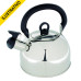 Chaleira 2,5l Inox Delizie 7702 Mor