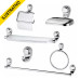 Kit Banheiro Plastico 6pc Cr 2001 F22 Fortti Lorenzetti