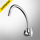 Torneira Cozinha Parede Movel Alta 1168 C29 Metal Lorenzetti