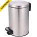 Lixeira Banheiro Pedal Inox Fosca 03,0l 8226 Safira Mor