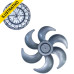 Helice De Ventilador 30cm 6 Pas Arno E075/turbo Silencio 1058a/1090 Versatil