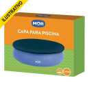 Capa Piscina Redonda 3400l 1427 Inflavel Mor