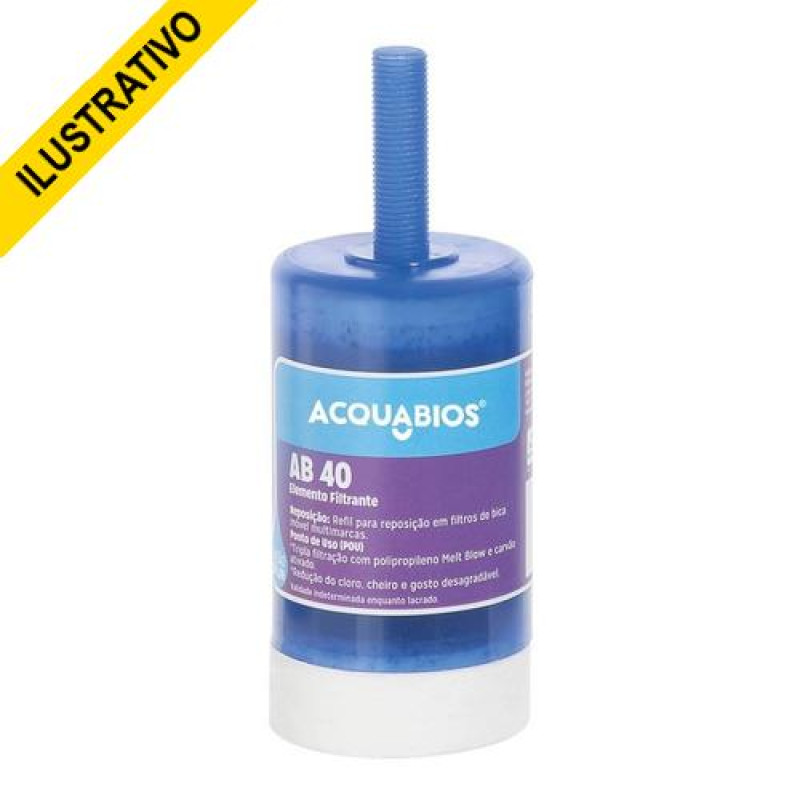 Refil Universal Rosca Longa 1034la Plan Agua/1005-0006 Acquabios Refil Universal Rosca Longa 1034la Plan Agua/1005-0006 Acquabios