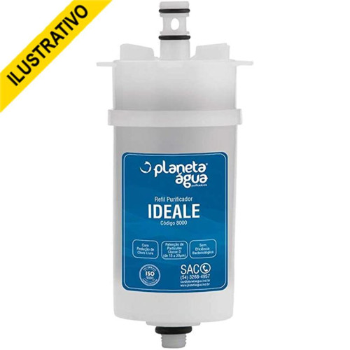 Refil Ideale 8000/premium/h2o Compact 10086 Planeta Agua