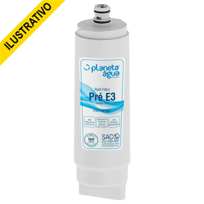 Refil Purificador Pre E3 Ibbl/pdf 1102 Planeta Agua