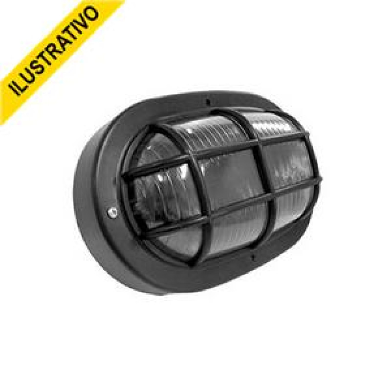 Tartaruga 60w 250v Preta 1611 Ilumi