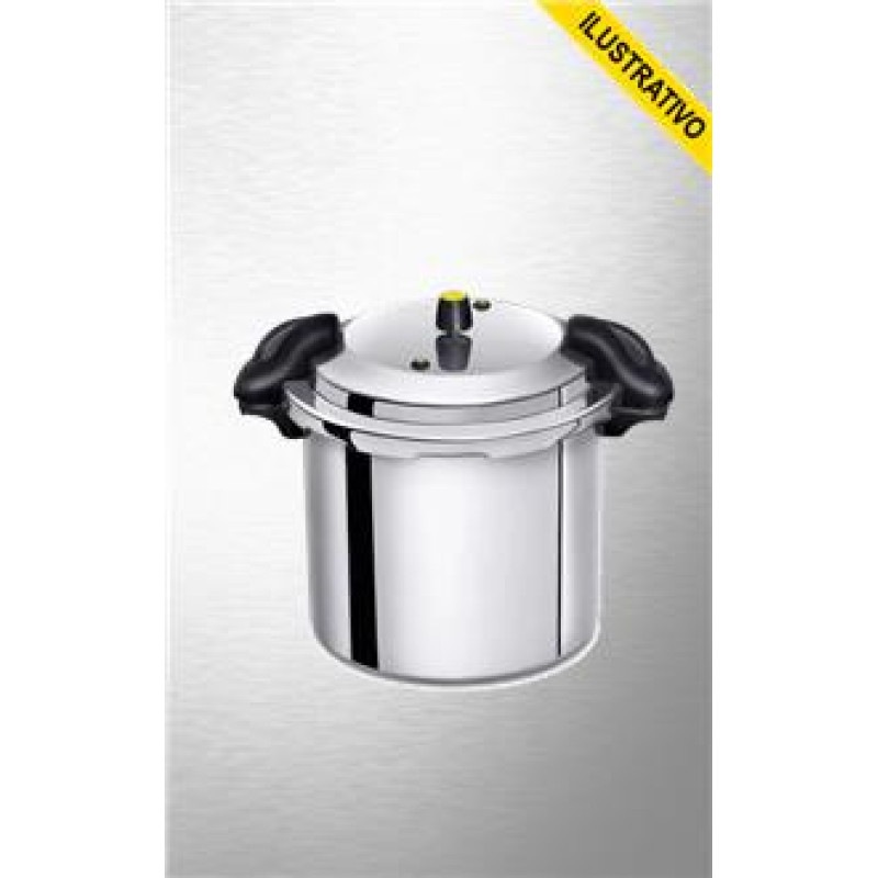 Panela Pressao 20,0l Aluminio Tampa Externa C/asa 1215 Abc